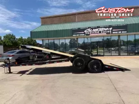 New #374940 2026 LOAD TRAIL TM 22 X 83 TANDEM AXLE 14K RAPID LOADER FULL TILT DECK TRAILER