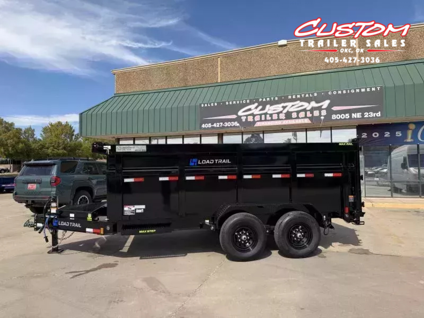 New #375641 2026 LOAD TRAIL DL 14 X 83 TANDEM AXLE LOW PRO 14K BUMPER PULL DUMP W/ 48" SIDES