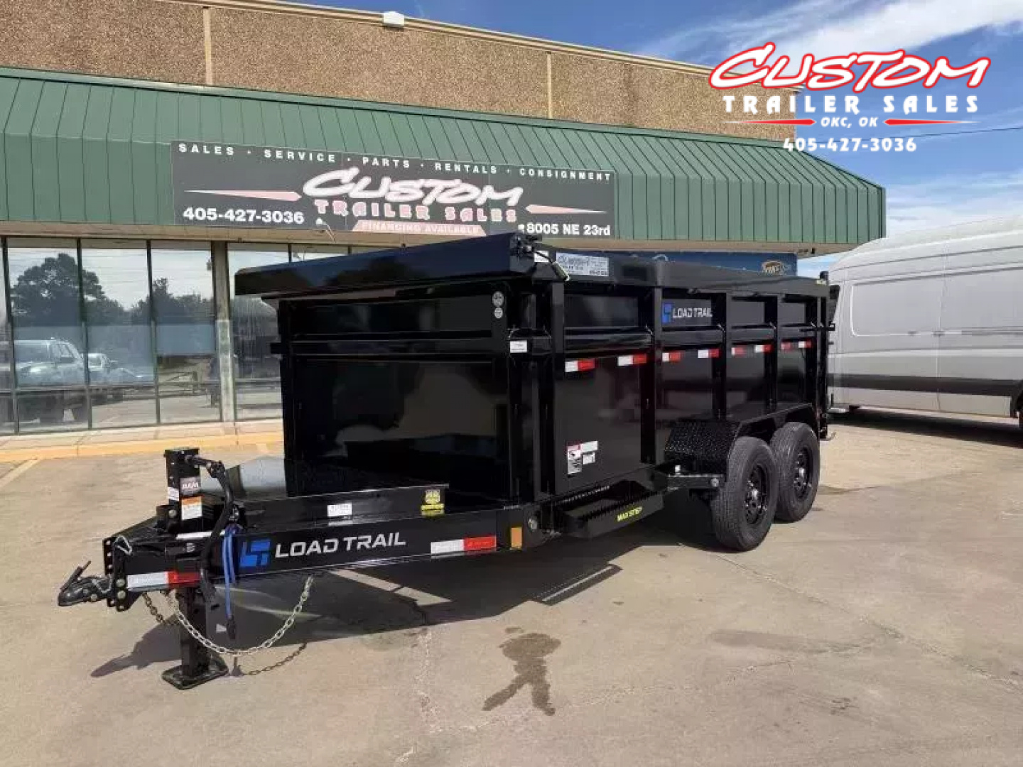 New #375641 2026 LOAD TRAIL DL 14 X 83 TANDEM AXLE LOW PRO 14K BUMPER PULL DUMP W/ 48" SIDES