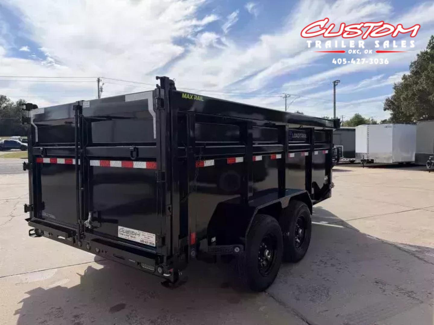 New #375641 2026 LOAD TRAIL DL 14 X 83 TANDEM AXLE LOW PRO 14K BUMPER PULL DUMP W/ 48" SIDES