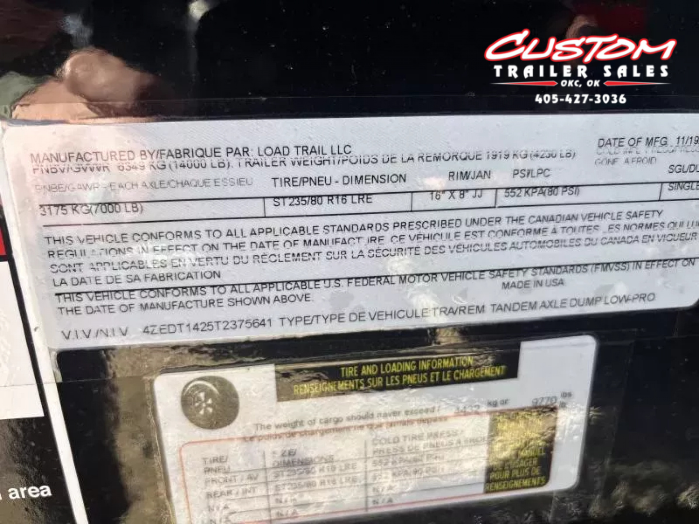 New #375641 2026 LOAD TRAIL DL 14 X 83 TANDEM AXLE LOW PRO 14K BUMPER PULL DUMP W/ 48" SIDES