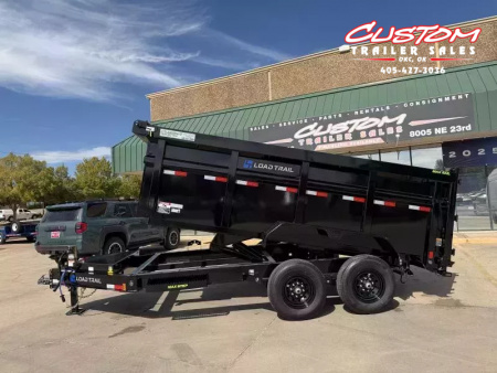 New #375641 2026 LOAD TRAIL DL 14 X 83 TANDEM AXLE LOW PRO 14K BUMPER PULL DUMP W/ 48  SIDES