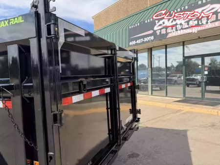 New #375641 2026 LOAD TRAIL DL 14 X 83 TANDEM AXLE LOW PRO 14K BUMPER PULL DUMP W/ 48" SIDES