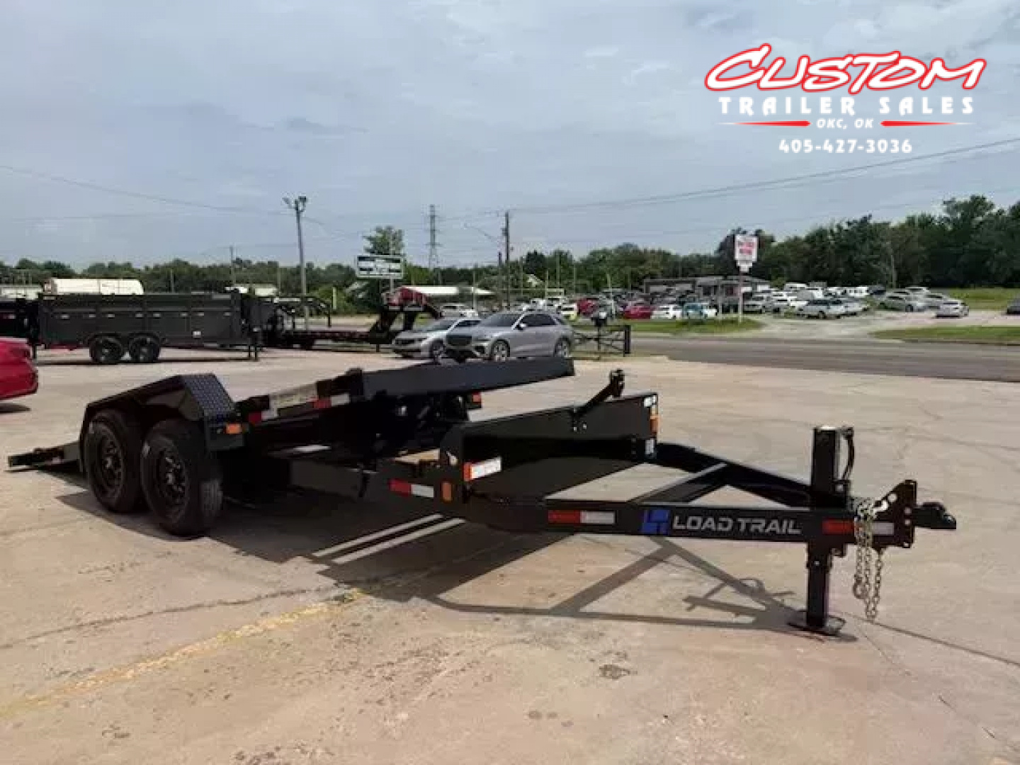 New #375943 2026 LOAD TRAIL 18 X 83 TANDEM AXLE 14K TILT DECK TRAILER