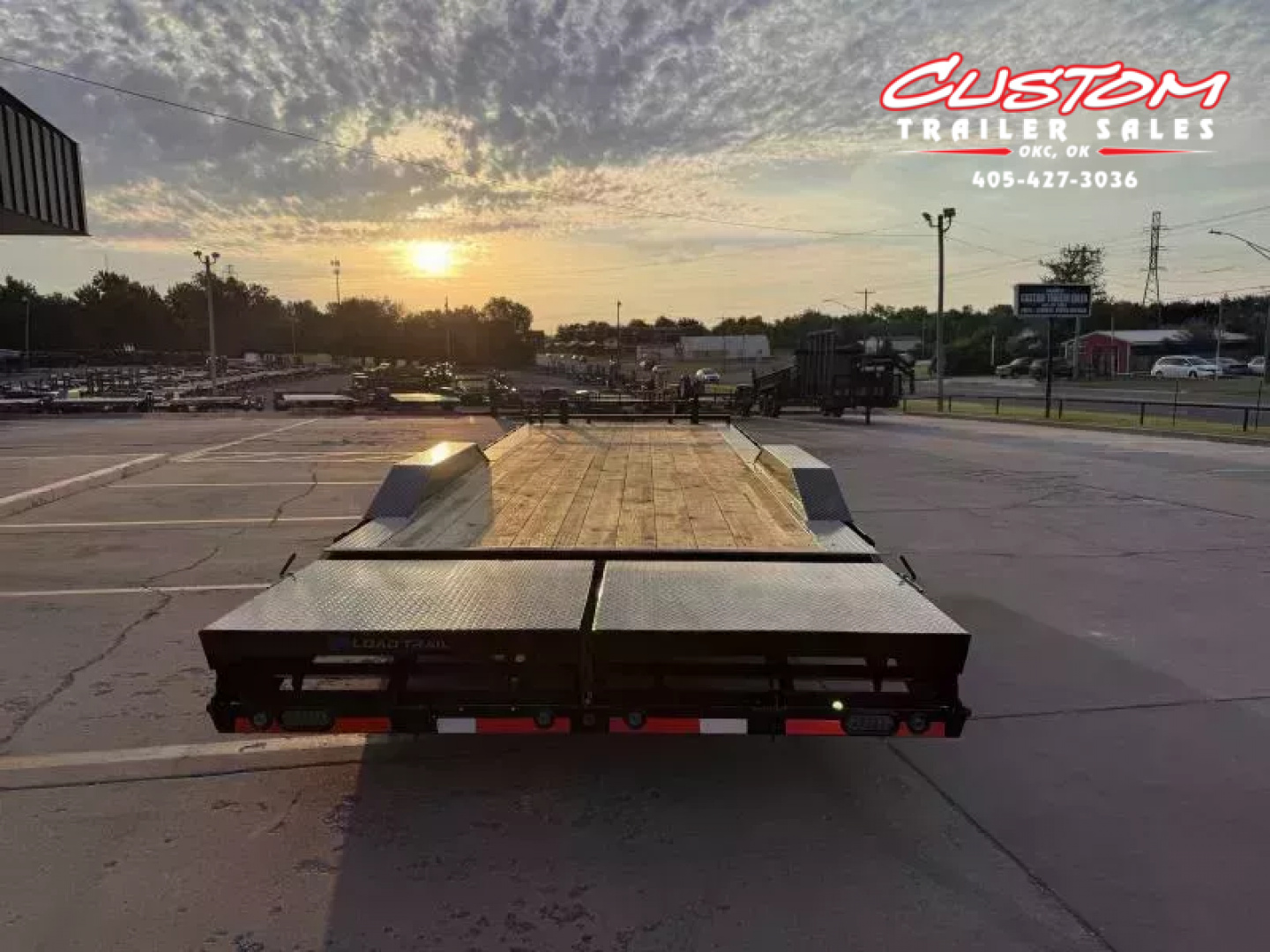 New #376235 2026 LOAD TRAIL CH 26 X 102 TANDEM AXLE 14K EQUIPMENT HAULER W/ MAX RAMPS