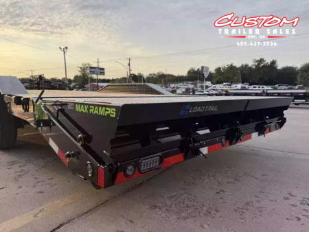 New #376235 2026 LOAD TRAIL CH 26 X 102 TANDEM AXLE 14K EQUIPMENT HAULER W/ MAX RAMPS