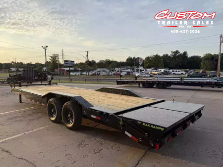 New #376235 2026 LOAD TRAIL CH 26 X 102 TANDEM AXLE 14K EQUIPMENT HAULER W/ MAX RAMPS