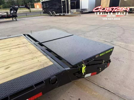 New #376235 2026 LOAD TRAIL CH 26 X 102 TANDEM AXLE 14K EQUIPMENT HAULER W/ MAX RAMPS