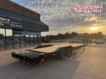 New #376235 2026 LOAD TRAIL CH 26 X 102 TANDEM AXLE 14K EQUIPMENT HAULER W/ MAX RAMPS