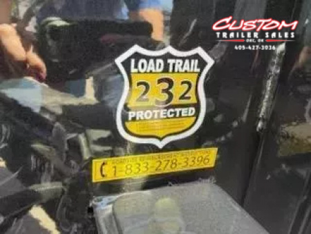 New #376254 2026 LOAD TRAIL PS 24 X 102 TANDEM AXLE BUMPER PULL 14K DECK OVER W/ MAX RAMPS & SPARE TIRE