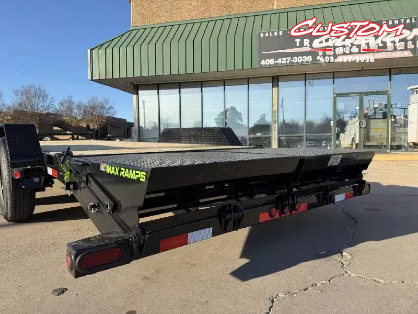 New #376773 2026 LOAD TRAIL CH 22 X 83 TANDEM AXLE 14K EQUIPMENT HAULER W/ MAX RAMPS