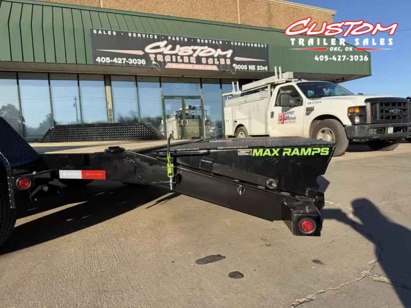 New #376773 2026 LOAD TRAIL CH 22 X 83 TANDEM AXLE 14K EQUIPMENT HAULER W/ MAX RAMPS