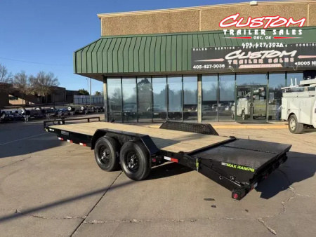 New #376773 2026 LOAD TRAIL CH 22 X 83 TANDEM AXLE 14K EQUIPMENT HAULER W/ MAX RAMPS