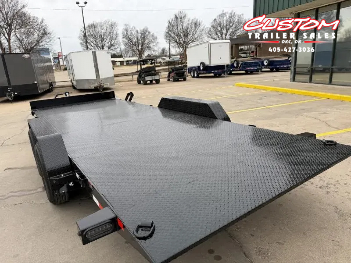 New #378043 2026 LOAD TRAIL TM 20 X 83 TANDEM AXLE RAPID LOADER 14K STEEL FLOOR TILT DECK TRAILER