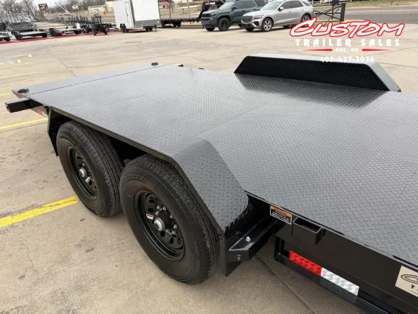 New #378043 2026 LOAD TRAIL TM 20 X 83 TANDEM AXLE RAPID LOADER 14K STEEL FLOOR TILT DECK TRAILER