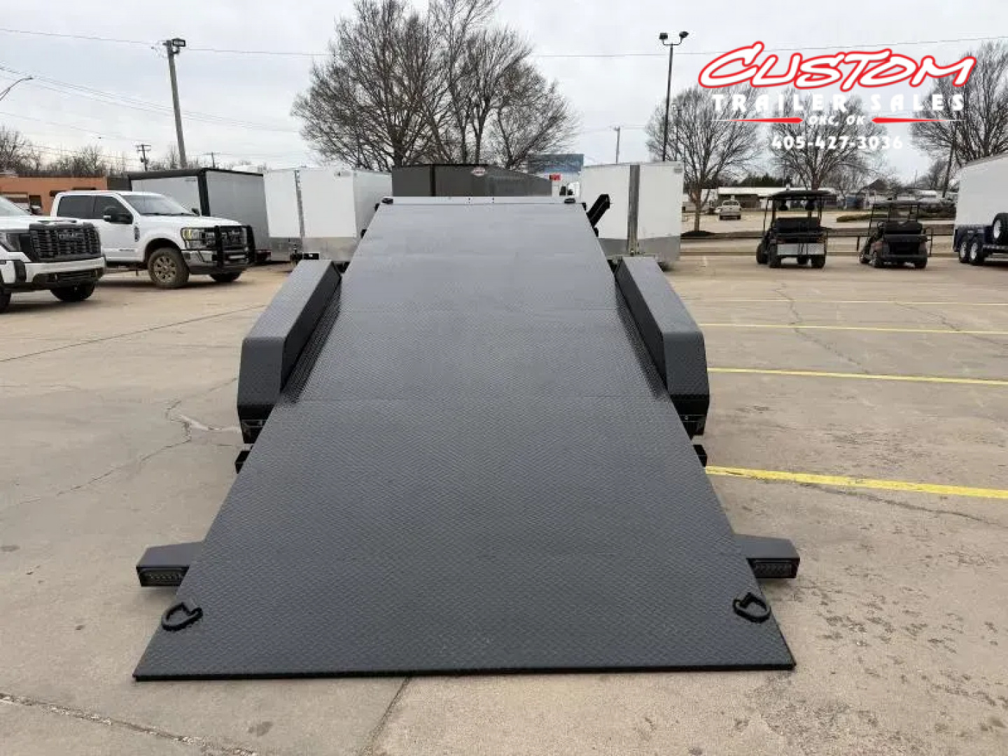 New #378043 2026 LOAD TRAIL TM 20 X 83 TANDEM AXLE RAPID LOADER 14K STEEL FLOOR TILT DECK TRAILER