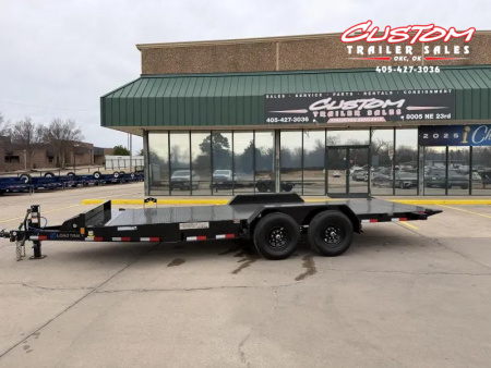 New #378043 2026 LOAD TRAIL TM 20 X 83 TANDEM AXLE RAPID LOADER 14K STEEL FLOOR TILT DECK TRAILER