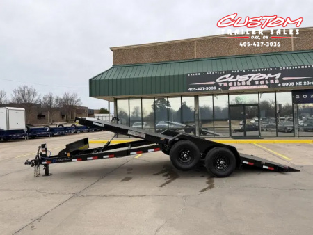 New #378043 2026 LOAD TRAIL TM 20 X 83 TANDEM AXLE RAPID LOADER 14K STEEL FLOOR TILT DECK TRAILER