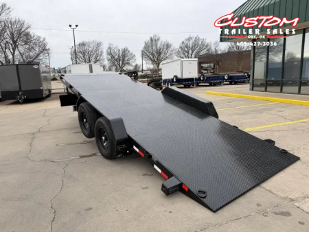 New #378043 2026 LOAD TRAIL TM 20 X 83 TANDEM AXLE RAPID LOADER 14K STEEL FLOOR TILT DECK TRAILER