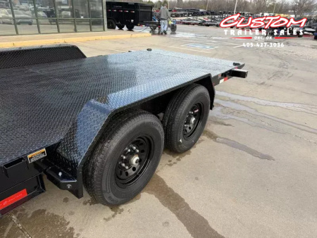 New #378050 2026 LOAD TRAIL TM 22 X 83 TANDEM AXLE RAPID LOADER 14K STEEL FLOOR TILT DECK TRAILER