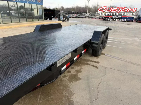 New #378050 2026 LOAD TRAIL TM 22 X 83 TANDEM AXLE RAPID LOADER 14K STEEL FLOOR TILT DECK TRAILER