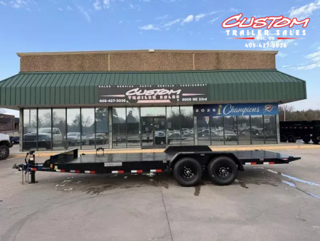 New #378050 2026 LOAD TRAIL TM 22 X 83 TANDEM AXLE RAPID LOADER 14K STEEL FLOOR TILT DECK TRAILER