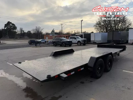 New #378050 2026 LOAD TRAIL TM 22 X 83 TANDEM AXLE RAPID LOADER 14K STEEL FLOOR TILT DECK TRAILER