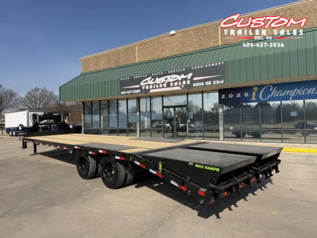 New #378465 2026 LOAD TRAIL GP 32 X 102 DUAL TANDEM LOW-PRO 20K GOOSENECK W/ MAX RAMPS