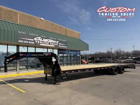 New #378465 2026 LOAD TRAIL GP 32 X 102 DUAL TANDEM LOW-PRO 20K GOOSENECK W/ MAX RAMPS