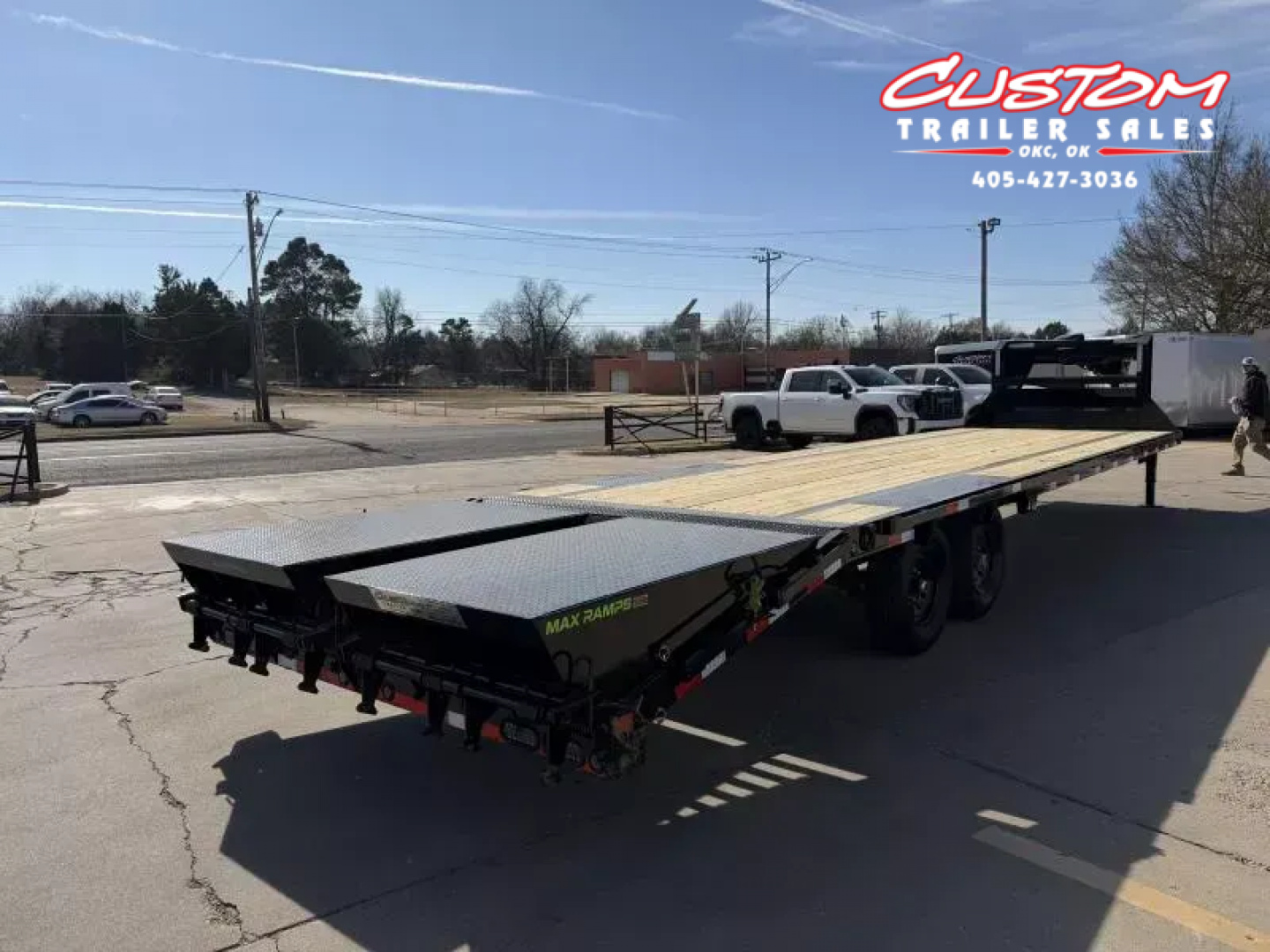 New #378595 2026 LOAD TRAIL GP 32 X 102 TANDEM AXLE LOW-PRO 14K GOOSENECK TRAILER W/ MAX RAMPS