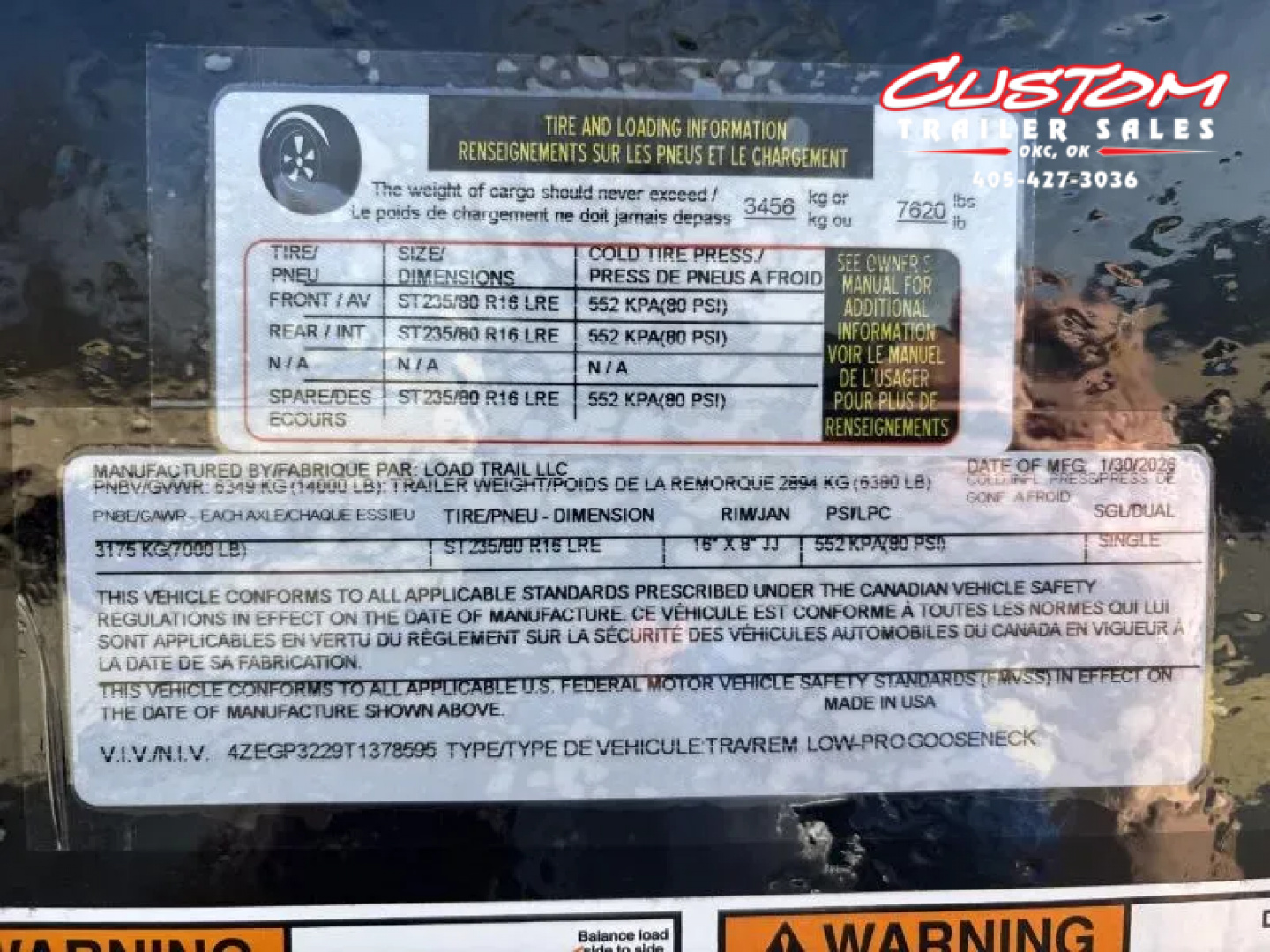 New #378595 2026 LOAD TRAIL GP 32 X 102 TANDEM AXLE LOW-PRO 14K GOOSENECK TRAILER W/ MAX RAMPS