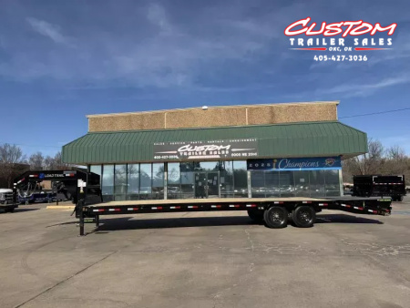 New #378595 2026 LOAD TRAIL GP 32 X 102 TANDEM AXLE LOW-PRO 14K GOOSENECK TRAILER W/ MAX RAMPS