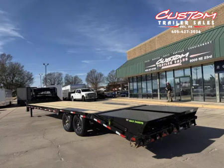 New #378595 2026 LOAD TRAIL GP 32 X 102 TANDEM AXLE LOW-PRO 14K GOOSENECK TRAILER W/ MAX RAMPS