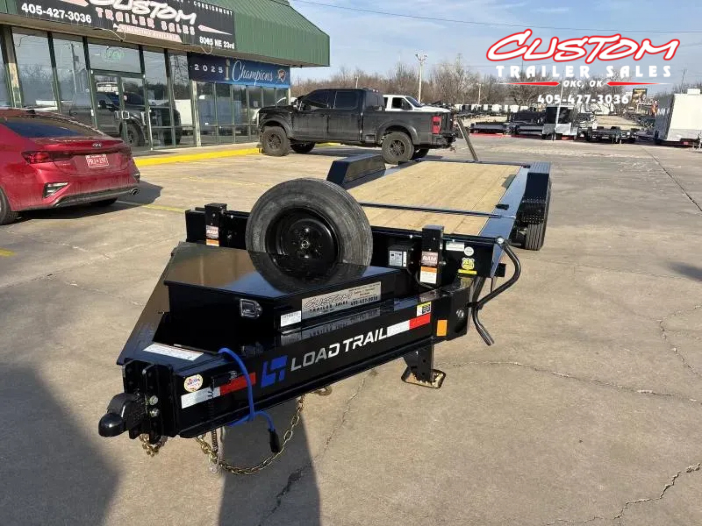 New #378870 2026 LOAD TRAIL TH 22 X 83 TANDEM AXLE 20K TILT-N-GO TRAILER W/ SPARE TIRE