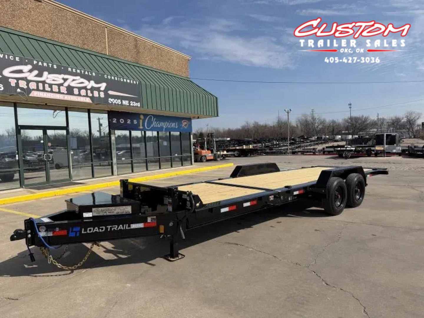 New #378870 2026 LOAD TRAIL TH 22 X 83 TANDEM AXLE 20K TILT-N-GO TRAILER W/ SPARE TIRE