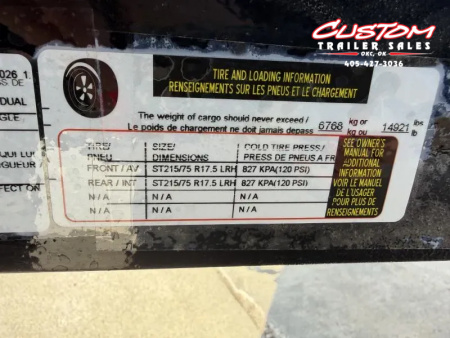 New #378870 2026 LOAD TRAIL TH 22 X 83 TANDEM AXLE 20K TILT-N-GO TRAILER W/ SPARE TIRE