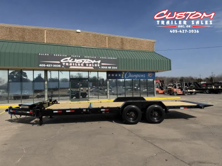 New #378870 2026 LOAD TRAIL TH 22 X 83 TANDEM AXLE 20K TILT-N-GO TRAILER W/ SPARE TIRE