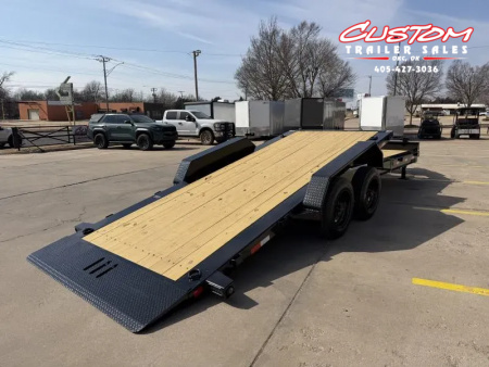 New #378870 2026 LOAD TRAIL TH 22 X 83 TANDEM AXLE 20K TILT-N-GO TRAILER W/ SPARE TIRE