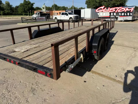 Used #658657 USED 2023 PJ 20 X 83 TANDEM AXLE UTILITY