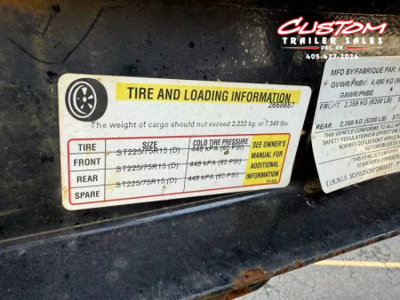 Used #658657 USED 2023 PJ 20 X 83 TANDEM AXLE UTILITY