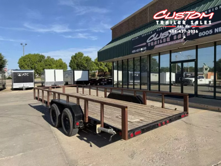 Used #658657 USED 2023 PJ 20 X 83 TANDEM AXLE UTILITY