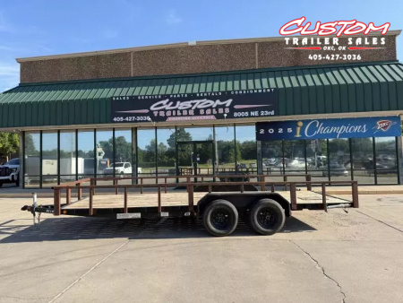 Used #658657 USED 2023 PJ 20 X 83 TANDEM AXLE UTILITY