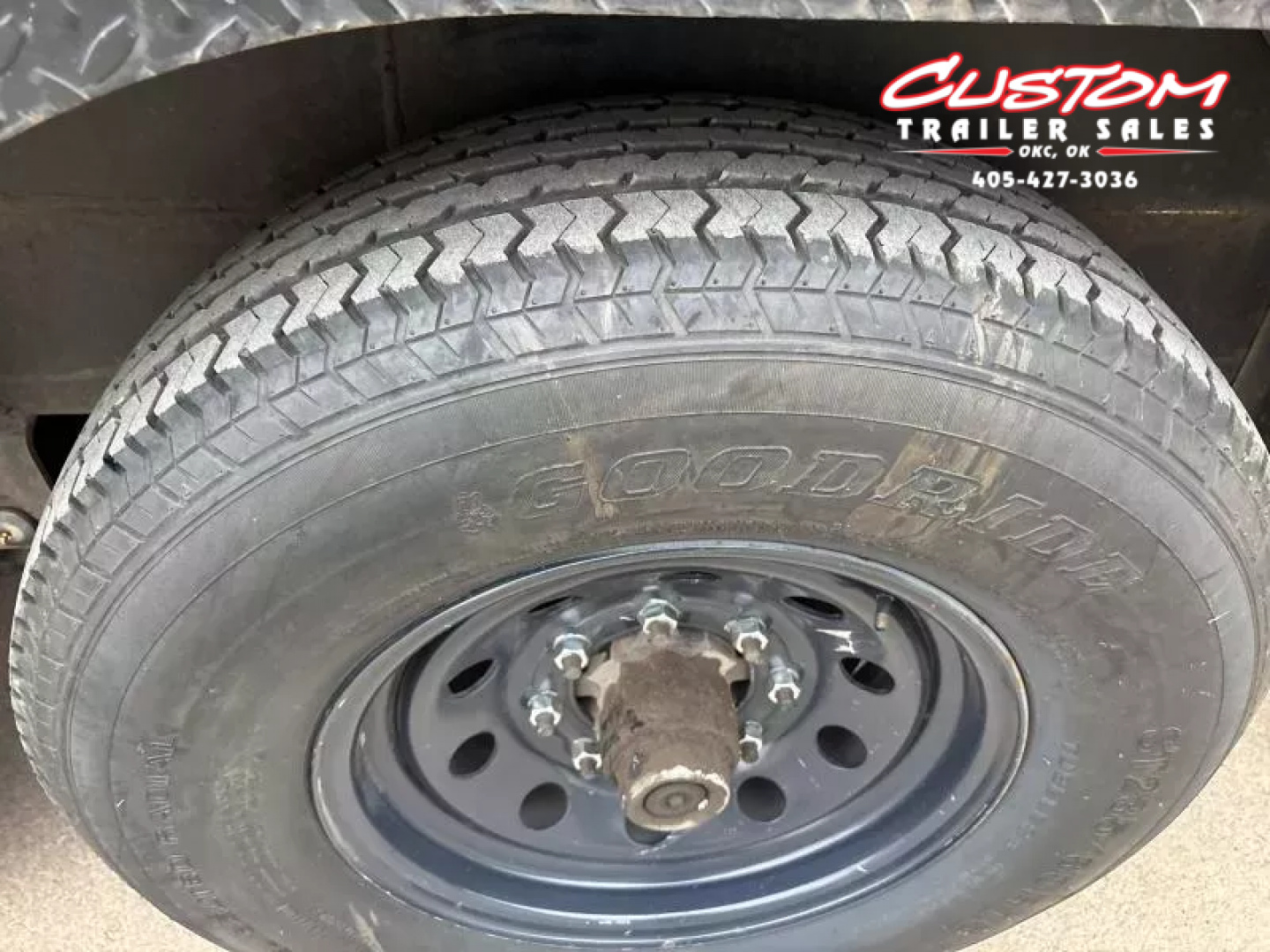 Used #032916 USED 2017 HORSE CREEK 18 X 83 PIPE TOP TANDEM AXLE 14K LANDSCAPE TRAILER W/ 3' SIDES