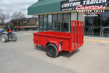 Used 5' X 8' SINGLE AXLE UTILITY TRAILER RENTAL