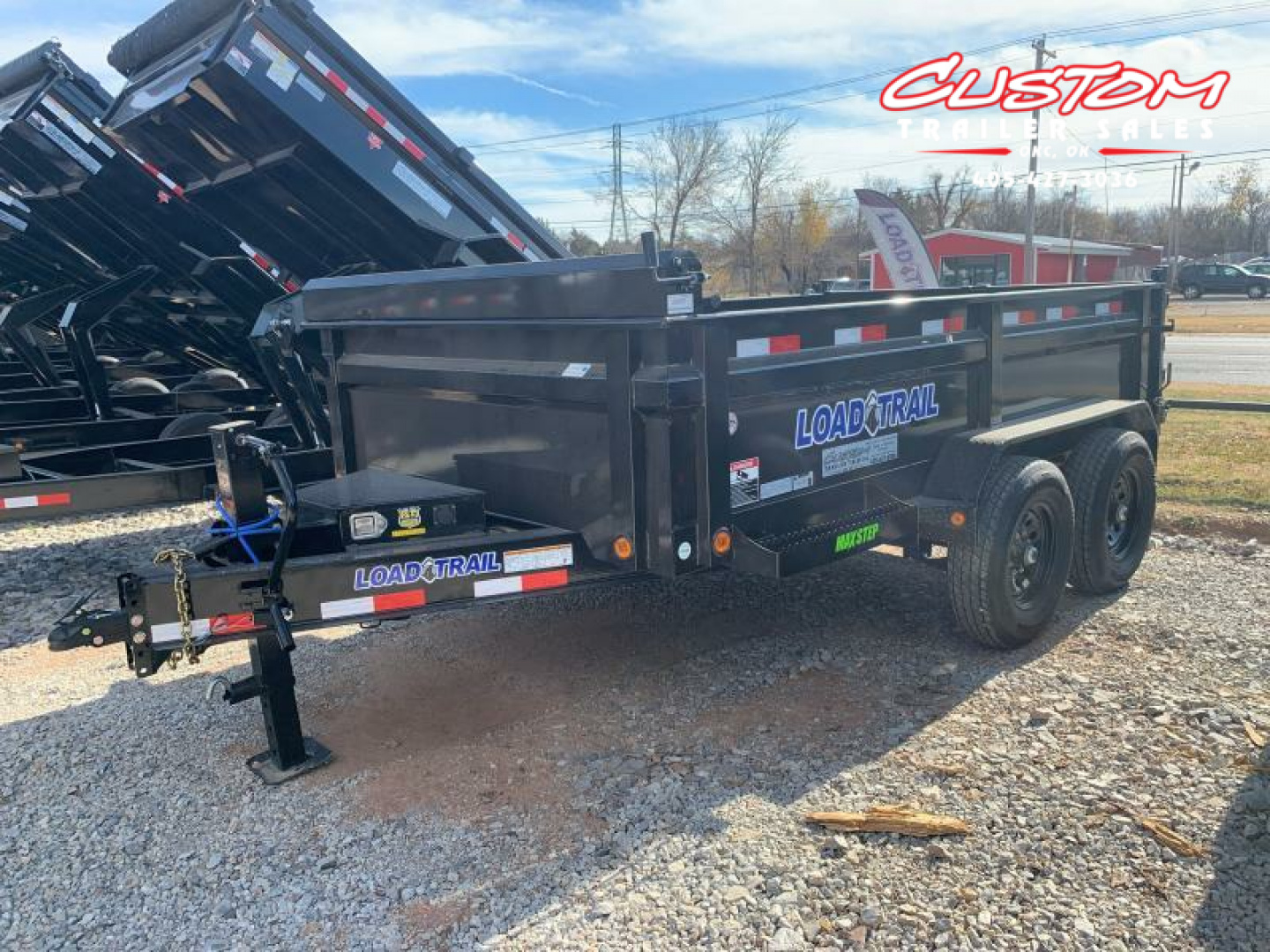 Used 12 X 83 TANDEM AXLE BUMPER PULL DUMP RENTAL