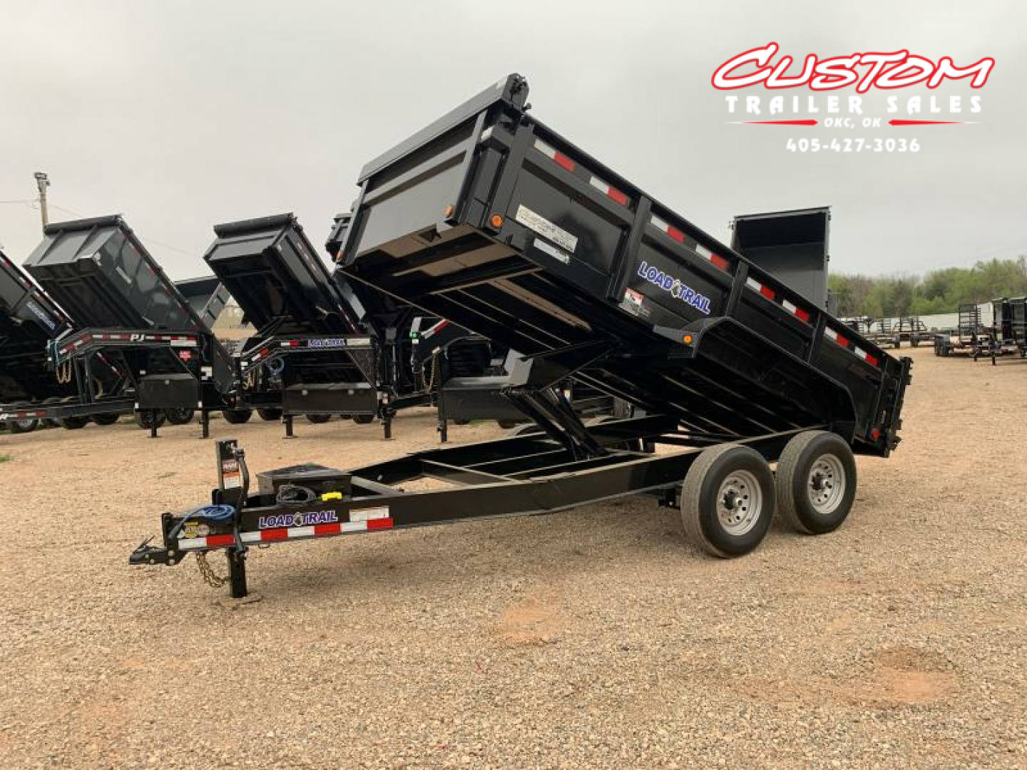 New 14 X 83 TANDEM AXLE BUMPER PULL DUMP RENTAL