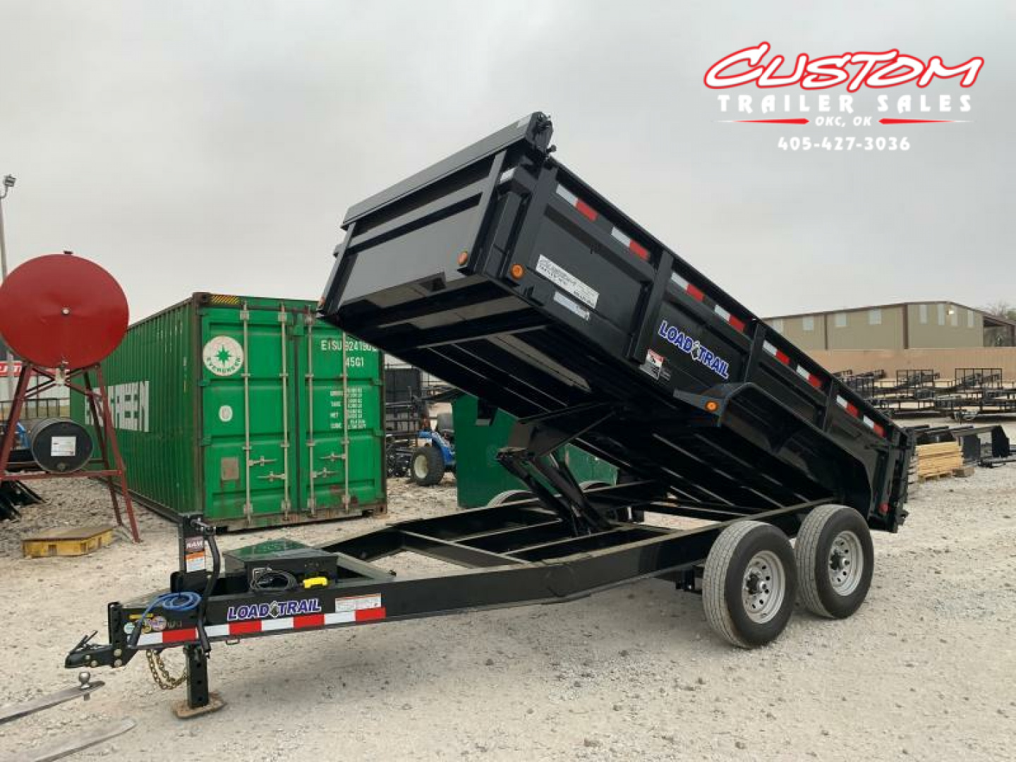 New 14 X 83 TANDEM AXLE BUMPER PULL DUMP RENTAL
