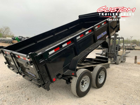 New 14 X 83 TANDEM AXLE BUMPER PULL DUMP RENTAL