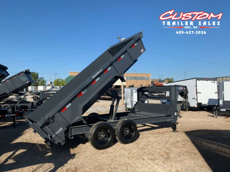 New 14 X 83 TANDEM AXLE GOOSENECK DUMP RENTAL