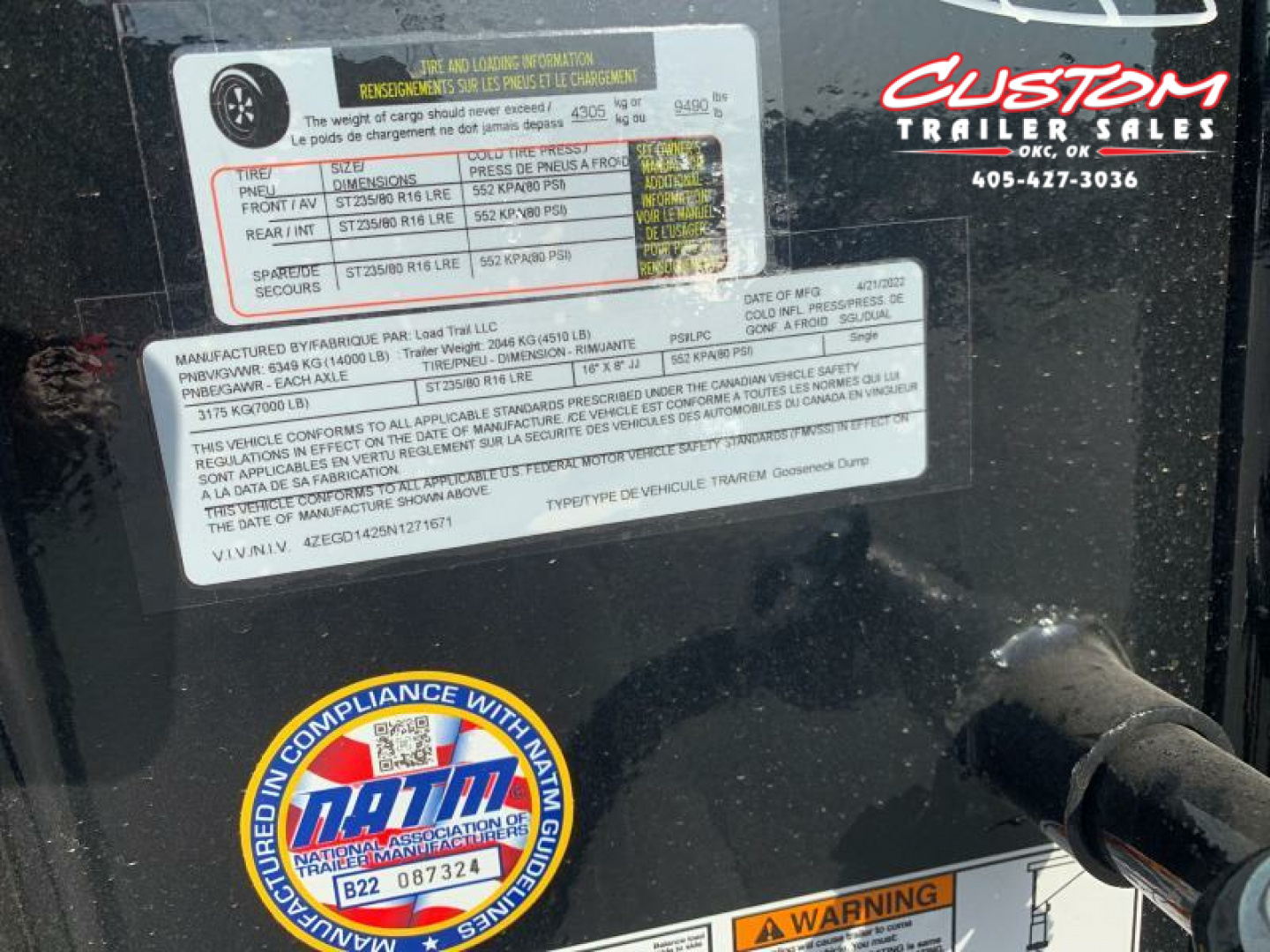 New 14 X 83 TANDEM AXLE GOOSENECK DUMP RENTAL